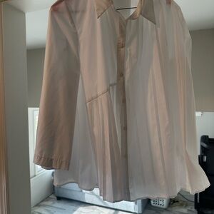 Zara Classic White Collared Shirt